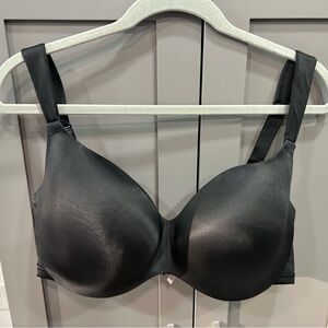 Lane Bryant Cacique Lightly Lined Balconette wired bra 40DDD Black
